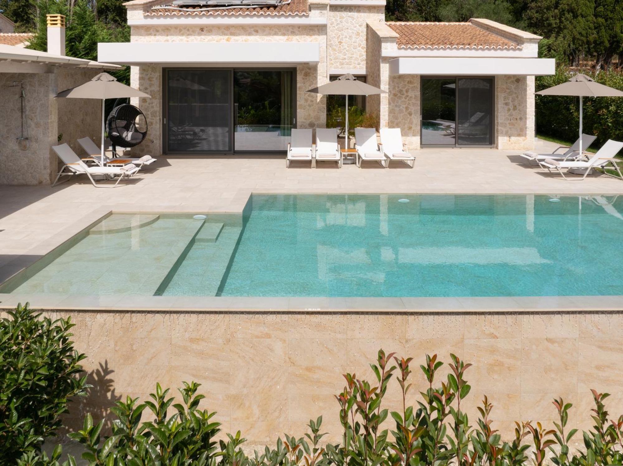 My Mediterranean Corfu Luxury Villa With Private Swimming Pool Kontokali Exterior foto